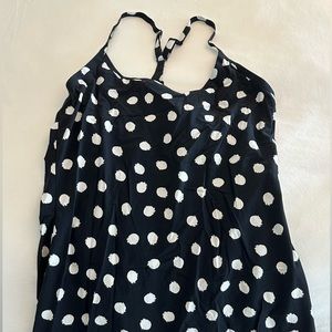 OUTDOOR VOICES polka dot exercise dress